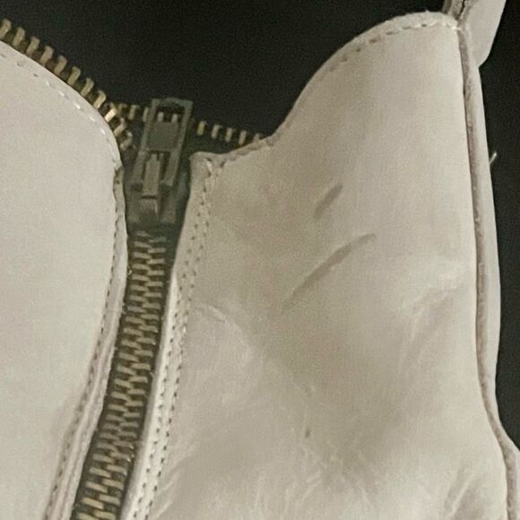 💥Sundance, Size 7.5, Moto Gray Boots - Picture 9 of 15